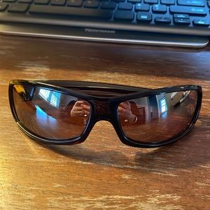 Maxx rectangular brown sunglasses